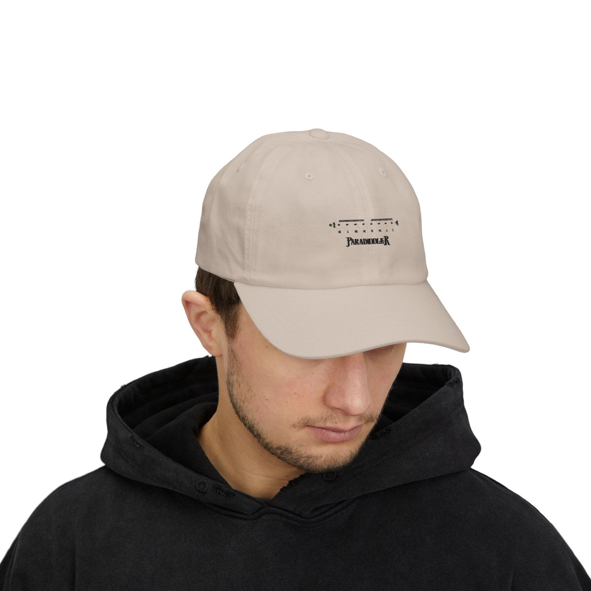 Paradiddler - Classic Dad Cap with Drum Paradiddle Design | Perfect Gift for Musicians