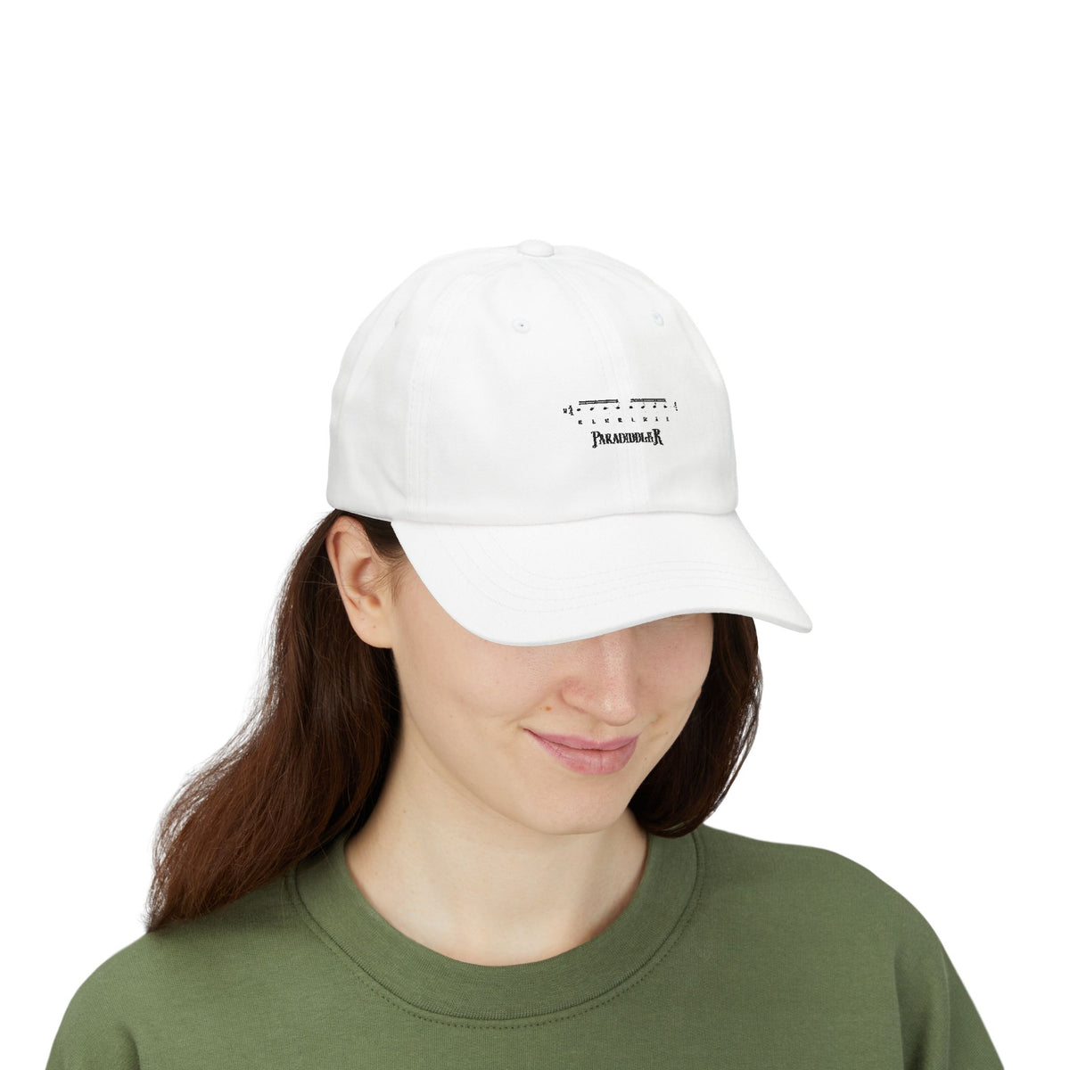 Paradiddler - Classic Dad Cap with Drum Paradiddle Design | Perfect Gift for Musicians