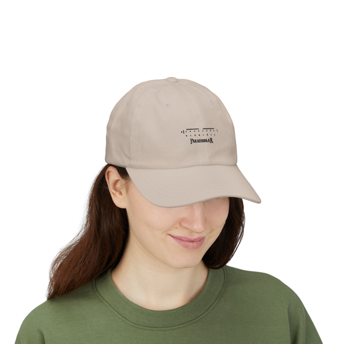 Paradiddler - Classic Dad Cap with Drum Paradiddle Design | Perfect Gift for Musicians