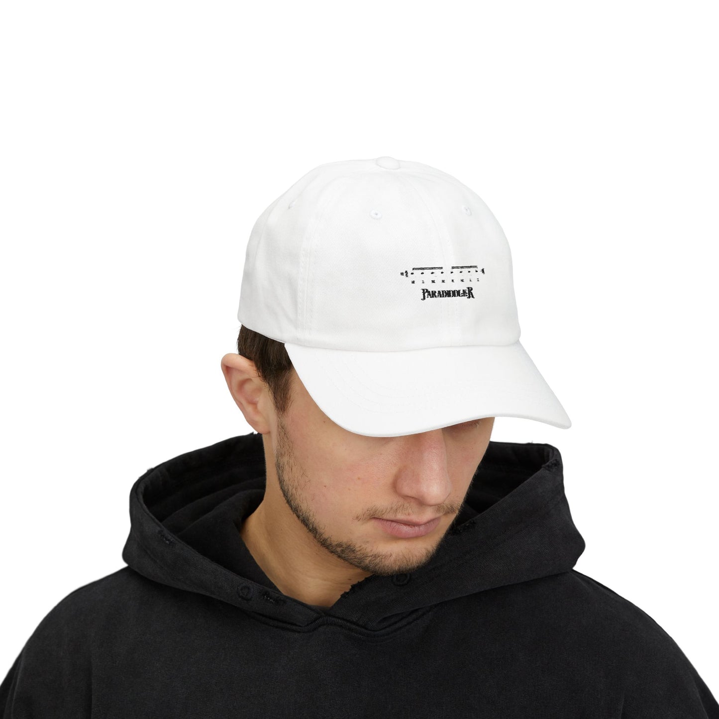 Paradiddler - Classic Dad Cap with Drum Paradiddle Design | Perfect Gift for Musicians
