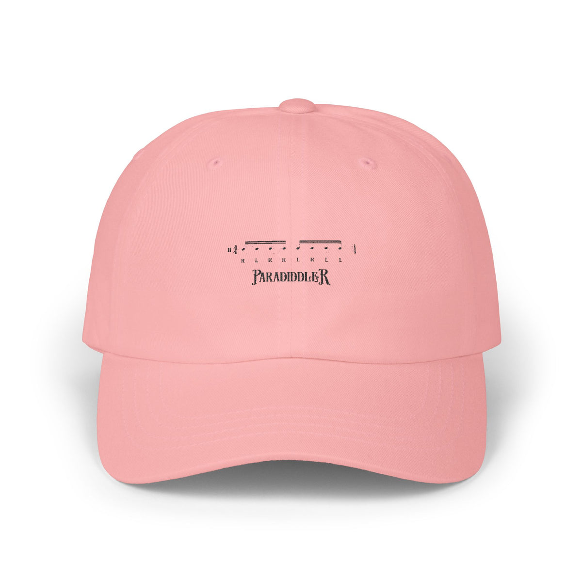 Paradiddler - Classic Dad Cap with Drum Paradiddle Design | Perfect Gift for Musicians