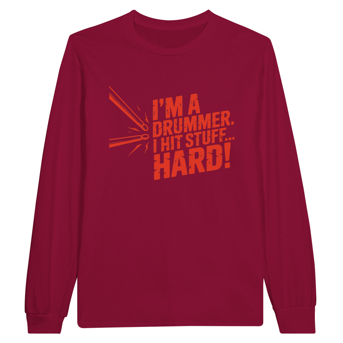 Hit Stuff - Classic Unisex Longsleeve T-shirt